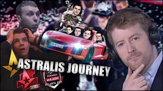 Astralis Journey In ELEAGUE MAJOR 2017 CSGO [upl. by Ottie]