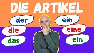 Die Artikel  Learn German  Deutsch lernen [upl. by Aserat304]