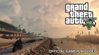 Grand Theft Auto V Official Gameplay Video [upl. by Aneda]