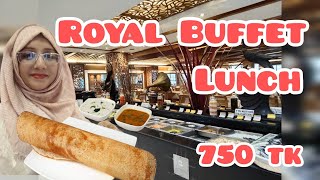 Royal Buffet  Lunch in Dhanmondi  Buffet in Dhaka  Bangladeshi food review [upl. by Eceinert807]