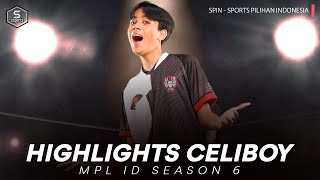 Top Highlights AE CELIBOY MPL S6  SPIN Esports [upl. by Akinoj]