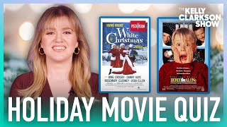 Kelly Clarkson Takes Holiday Movie Quiz  Original [upl. by Haines822]