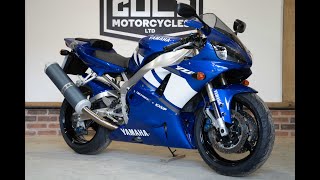 2001 Yamaha R1 5jj walk around wwwcultmotorcyclescouk [upl. by Yellas565]