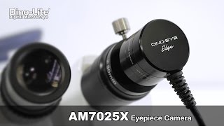 DinoEye AM7025X Edge Series 5MP Eyepiece Camera 2017 [upl. by Pettifer]