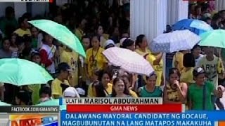 NTG 2 mayoral candidate ng Bocaue Bulacan magbubunutan na lang matapos makakuha mag tie [upl. by Genisia862]