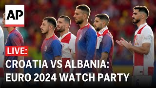 Croatia vs Albania LIVE Euro 2024 watch party in Hamburg [upl. by Lefkowitz]