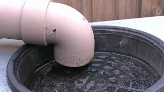 Installing a Rainwater Tank Part 2  Collection [upl. by Milburr]