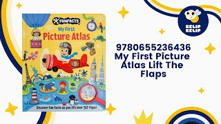 9780655236436 My First Picture Atlas Lift The Flaps Educational Book With 50 Flaps [upl. by Anahsed]