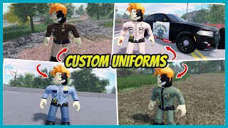 ERLC BEST Custom Uniforms FREE Custom Uniforms For Server Owners  Liberty County Roblox Roleplay [upl. by Lowry]