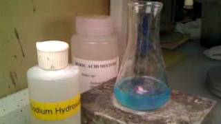 Titrating Boric Acid [upl. by Pappas]