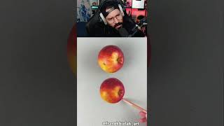 ✏️Technique de Dessin Incroyable🍎 Pomme Hyper Réaliste [upl. by Maura]