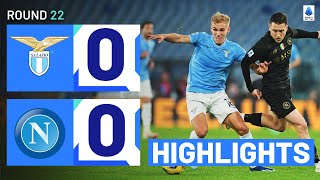 LAZIONAPOLI 00  HIGHLIGHTS  No goals at the Olimpico  Serie A 202324 [upl. by Aihsile]