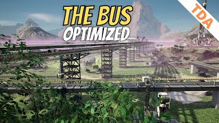 How to set up a simple but effective BUS  Satisfactory [upl. by Oetam]