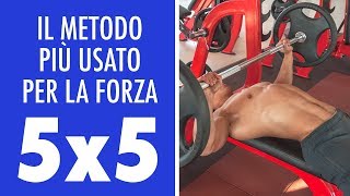 IL FAMOSO 5x5 DI BILL STARR PER LA FORZA  SCHEDA COMPLETA [upl. by Godiva]