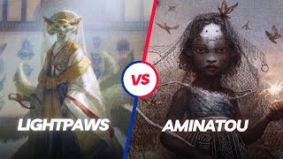 Whos bigger  LightPaws vs Aminatou  Round 3  HM  Duel Commander [upl. by Hsaka]