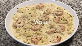 Shrimp TortelliniQUICK amp EASY [upl. by Finnie]