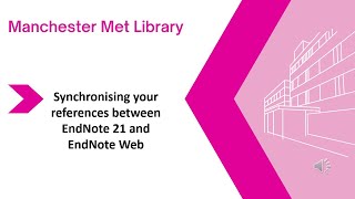 Synchronising EndNote 21 and EndNote Web [upl. by Atsahc]