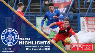 HIGHLIGHTS  Halesowen v Kettering Town 161223 [upl. by Fasta951]