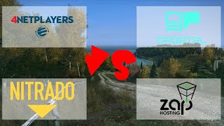 DayZ Hoster Vergleich Nitrado Vs Zap Vs 4Netplayers VS GPortal Mods installieren GER [upl. by Glory276]