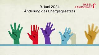 Kantonale Abstimmung über eine Änderung des Energiegesetzes  9 Juni 2024 [upl. by Aihseyt]