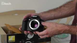 Nikon D3200 unboxing in redazione  TVtech [upl. by Victorie]