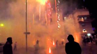 capodanno 2014 Napoli Rione Traiano [upl. by Lindly769]