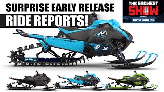 Cats surprise early M 858 Alpha One release Dave McClure and Todd Tupper ride feedback [upl. by Lyrahs927]