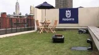 Husqvarnas solar hybrid robot lawnmower [upl. by Seena]