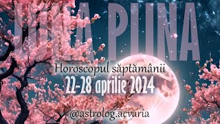 FINAL DE SCHIMBARE💥 Horoscop 2228 APRILIE 2024  INTRO 🌼 Astrolog Acvaria [upl. by Keppel]