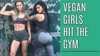 Vegan Girls Hit the Gym  Upper Body with Naturally Stefanie [upl. by Nibbor167]