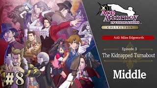 Ace Attorney Investigations Collection  Miles Edgeworth 08  The Kidnapped Turnabout Part 2 [upl. by Tabber185]