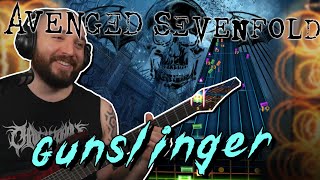 Rocksmith 2014 Avenged Sevenfold  Gunslinger  Rocksmith Gameplay  Rocksmith Metal Gameplay [upl. by Gunning]