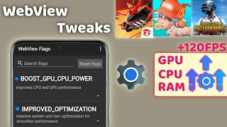 Unlock Peak Android Performance WebView Tweaks 120fps  No Root [upl. by Skell]