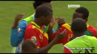 Botswana  1 vs 6  Guinea ● Africa Cup Of Nations 2012 [upl. by Ybrek134]