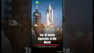 Top 10 Space Agencies in the worldviralshort viralvideo video shortsfeed shortsvideo science [upl. by Eimas]