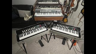 Hohner Symphonic 30 amp 30N  1960s combo organs [upl. by Sonnie]