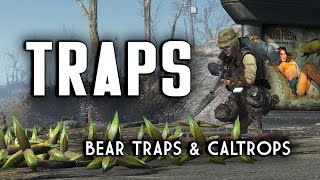 All About Bear Traps amp Caltrops  Are They Worth It  Fallout 4 Far Harbor [upl. by Welford]