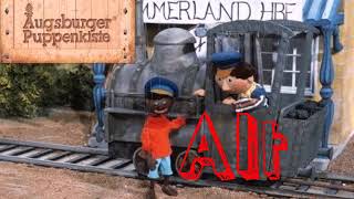 Augsburger Puppenkiste Intro Jim Knopf Alt amp Neu [upl. by Analli915]