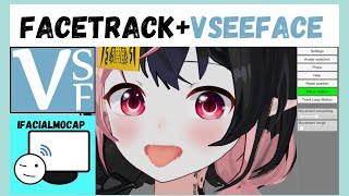 【Vtuber 3D】How to stream with face track in VSeeFace  iFacialMocap【Moe Bun】Vtuber tutorial [upl. by Giusto483]