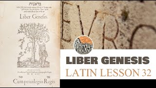 Genesis in Latin 2  Easy Latin Lesson 32  Liber Genesis  Subjunctive Mood in Latin Language [upl. by Analat]