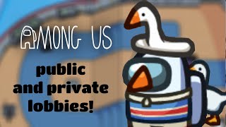 🔴AMONG US  Private And Public Lobbies [upl. by Hedve]