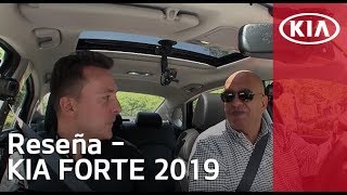 Nuevo KIA Forte 2019 Reseña Prueba de Manejo  KIA MOTORS MÉXICO [upl. by Cimah]