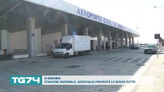 COMISO  STAGIONE INVERNALE AEROITALIA PRESENTA LE NUOVE ROTTE [upl. by Sande668]