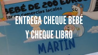 Acto de entrega cheque bebé y cheque libro [upl. by Paget]