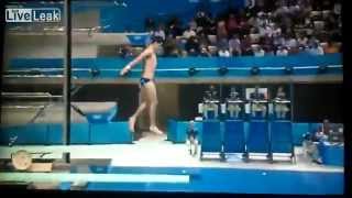 Stephan Feck Diving Fail Olympic 2012 [upl. by Ynafets155]