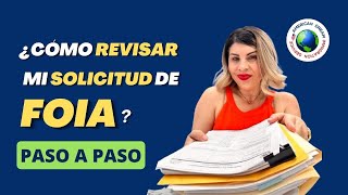 🤔FOIA Paso a Paso ¿Cómo REVISAR los RESULTADOS de tu solicitud  FOIA Inmigración [upl. by Lichtenfeld]