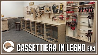 Come fare una cassetta porta attrezzi fai da te in legno Un progetto di vera falegnameria [upl. by Eilime]