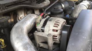 04 Excursion 60 Powerstroke lopingrough Idle [upl. by Azerila]