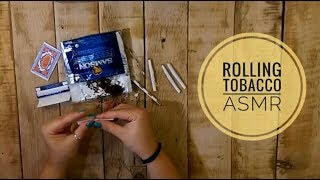 ASMR Rolling cigarettes No talking [upl. by Eanrahs910]