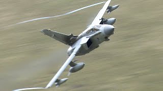 Panavia Tornado GR4 low level Mach Loop [upl. by Nivanod]